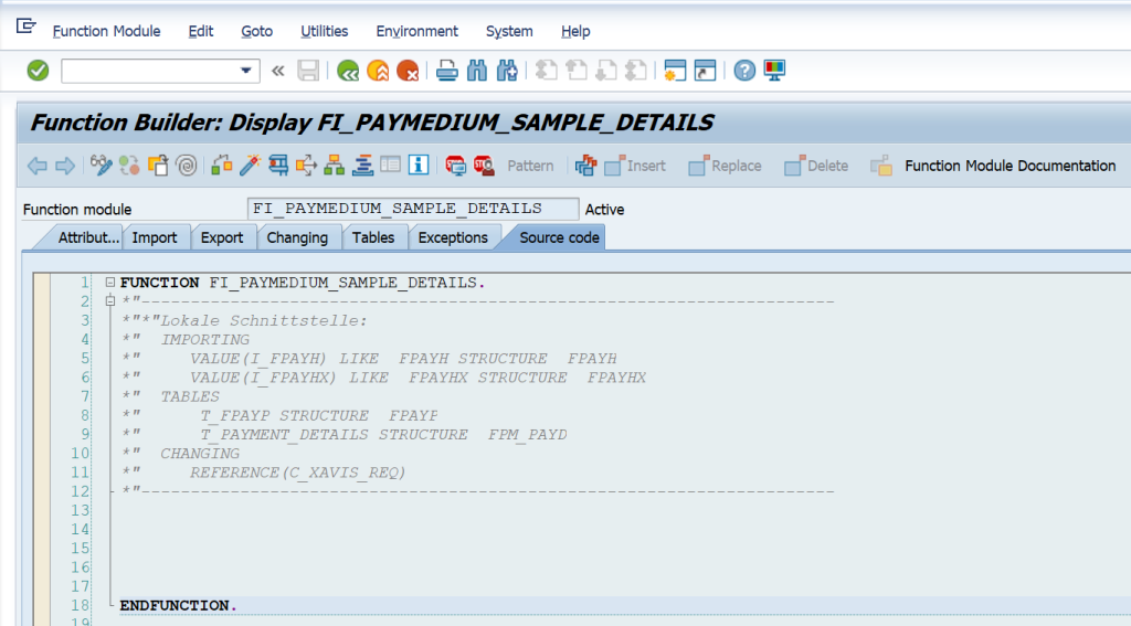 SAP DME Note to Payee Functionality