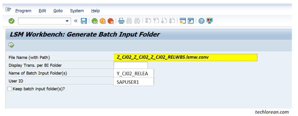 LSMW for Beginner Functional SAP Consultants – Detailed Step by Step Procedure (Batch Input Session)